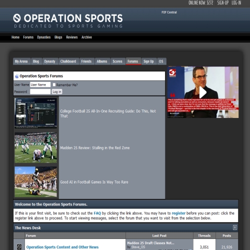 Operation Sports Forum